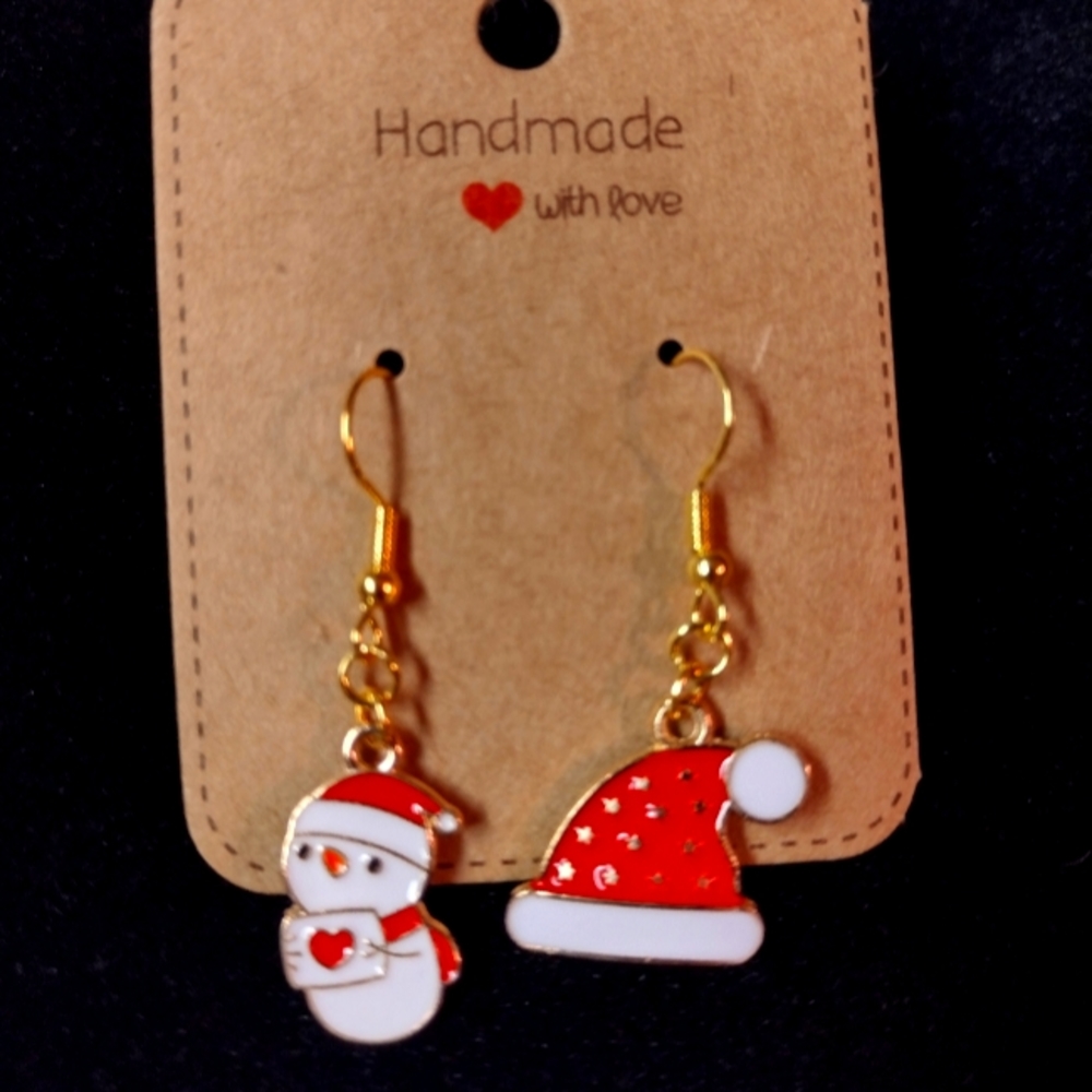 Christmas Love letter Earrings
